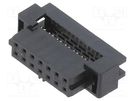 Plug; wire-wire/PCB; female; Milli-Grid; 2mm; PIN: 14; IDC; 1A MOLEX