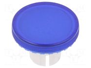 Actuator lens; 22mm; 61; blue,transparent; plastic EAO