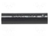 Adapter; black; 5kVDC; 15A; banana 4mm socket; max.55°C POMONA