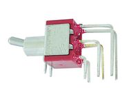 90░ VERTICAL TOGGLE SWITCH DPDT ON-ON