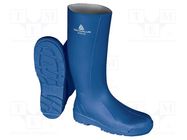 Boots; Size: 36; blue; PVC; bad weather,slip,impact; healthcare DELTA PLUS