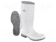 Boots; Size: 40; white-grey; PVC; bad weather,slip,impact DELTA PLUS