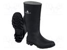 Boots; Size: 43; black; PVC; bad weather,slip; high; STONE OB SRA DELTA PLUS