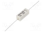 Resistor: wire-wound; cement; THT; 33Ω; 7W; ±5%; 25x9x9mm ROYAL OHM