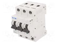 Circuit breaker; 230/400VAC; Inom: 10A; Poles: 3; Charact: B; 15kA EATON ELECTRIC