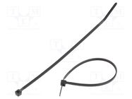 Cable tie; L: 142mm; W: 2.5mm; polyamide; 80N; black; Ømax: 32mm PANDUIT