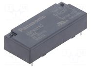 Relay: miniature; NC + NO; Ucoil: 18VDC; 6A; 4A/250VAC; 4A/30VDC PANASONIC
