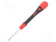 Screwdriver; precision; Torx®; TX04; PicoFinish®; 40mm WIHA