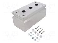 Enclosure: for remote controller; 22mm; IP66; X: 100mm; Y: 220mm RITTAL