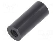 Spacer sleeve; cylindrical; polyamide; M2,5; L: 12mm; Øout: 5mm DREMEC