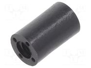 Spacer sleeve; cylindrical; polyamide; M2,5; L: 8mm; Øout: 5mm DREMEC