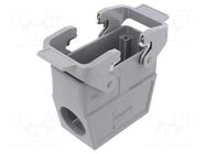 Enclosure for connectors: HDC; Type: high; Gland: M32 HARTING