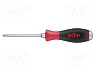 Screwdriver; Pozidriv®; for impact,assisted with a key; PZ1 WIHA