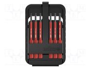 Kit: screwdriver bits; 1kVAC; Torx®; 75mm; Mounting: hexagonal 6mm 