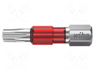 Screwdriver bit; Torx®; TX25; 1/4"; Overall len: 29mm; 5pcs; TY WIHA