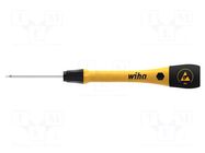 Screwdriver; precision; hex key; HEX 1.5mm; ESD; PicoFinish® ESD WIHA