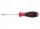 Screwdriver; slot; for impact,assisted with a key; 3,5x0,6mm WIHA