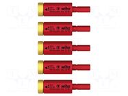Kit: torque adapters; torque,insulated; 1kVAC; 0.8÷4Nm; 5pcs. WIHA