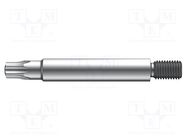 Screwdriver bit; Torx®; TX15; Overall len: 45mm; Mounting: M5 WIHA