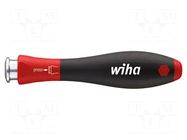 Screwdriver handle; SoftFinish-telescopic®; Holder: hexagonal WIHA