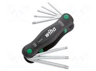 Wrench-set; Torx® with protection; Chrom-vanadium steel; 8pcs. WIHA