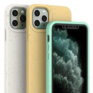 Eco Case Case for iPhone 11 Pro Max Silicone Cover Phone Cover Green, Hurtel