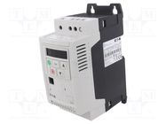 Vector inverter; Max motor power: 0.37kW; Usup: 200÷240VAC; IN: 4 EATON ELECTRIC