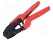 Tool: for crimping; terminals; 22AWG÷10AWG MOLEX