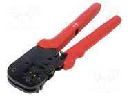 Tool: for crimping; terminals; 30AWG÷18AWG MOLEX