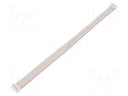 Ribbon cable with connectors; PicoFlex; Contacts ph: 1.27mm MOLEX