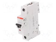 Circuit breaker; 230/400VAC; Inom: 10A; Poles: 1; Charact: K; 6kA ABB