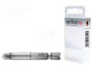 Screwdriver bit; PlusMinus PZ-type; PZ1/SL; Overall len: 70mm WIHA