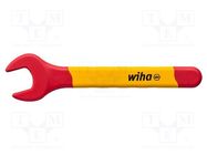 Wrench; insulated,spanner; 6mm; Overall len: 90mm WIHA
