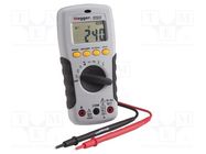 Digital multimeter; LCD; (2000); 2x/s; VDC: 200mV,2V,20V,200V,1kV MEGGER