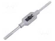 Tap wrench; Grip capac: 1/16"-1/2",G 1/8",M1-M12; L: 176mm VÖLKEL