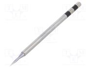 Tip; conical; 0.4mm; for soldering station QUICK