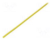 Heat shrink sleeve; glueless; 2: 1; 1.6mm; L: 1m; yellow-green RADPOL