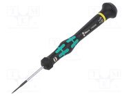 Screwdriver; slot; precision; 1,2x0,25mm; Blade length: 40mm WERA