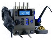 Station: hot air; 100÷500°C; ESD; Display: LCD; 120l/min ATTEN