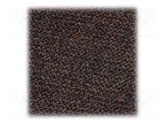 Entrance mat; Width: 0.9m; L: 1.5m; polyamide; grey-brown; antislip COBA EUROPE