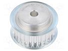 Belt pulley; T5; W: 16mm; whell width: 27mm; Ø: 43.75mm; aluminium OPTIBELT