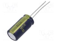 Capacitor: electrolytic; low ESR; THT; 470uF; 35VDC; Ø10x20mm; ±20% PANASONIC