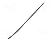 Heat shrink sleeve; glueless,flexible; 2: 1; 1.2mm; black; RNF-100 TE Connectivity
