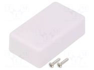 Enclosure: multipurpose; X: 35mm; Y: 60mm; Z: 20mm; TWN; ABS; white TAKACHI