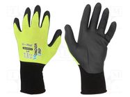 Protective gloves; Size: 8,M; green (light); nitryl; U-Feel WONDER GRIP