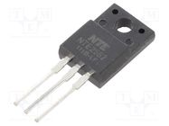 Transistor: NPN; bipolar; 400V; 12A; 40W; TO220FP NTE Electronics