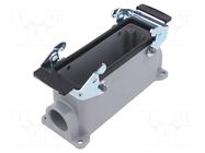 Enclosure for connectors: HDC; size H-B 24; with double latch LAPP