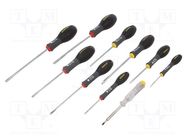 Kit: screwdrivers; Phillips,slot; Kit: voltage tester; FATMAX® STANLEY