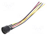 Contact block; Ø17.1x12.5mm; PIN: 6 ONPOW