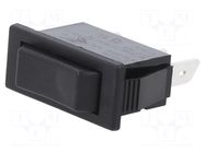 ROCKER; SP3T; Pos: 3; ON-OFF-ON; 16A/250VAC; Leads: connectors BULGIN